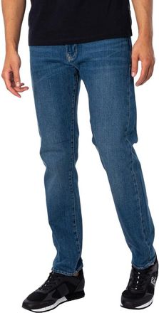 A|X Armani Exchange Mens Indigo Straight Jeans, Waist Size 30R