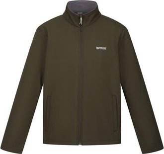 Regatta Cera V Wind Resistant Soft Shell Jacket in Dark Khaki at Nordstrom, Size Xxx-Large