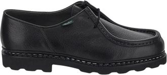 Paraboot Leren Michael Schoen - Heren - Veterschoenen - Zwart - 42 1/2 EU - Schoenen