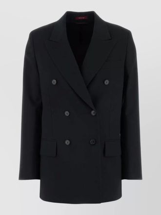 Gucci wool blazer tailored cut button detailing