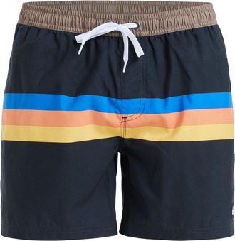 Quiksilver Boardshorts QUIKSILVER Everyday Straight 15, Herren, Gr. XXL, schwarz (schwarz retro stripe), Obermaterial: 100% Microfaser;, Hosen Boardshorts