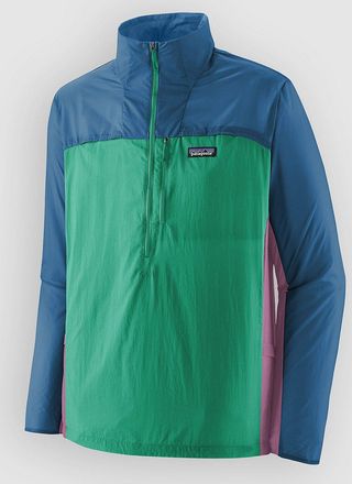 Patagonia Houdini Stash 1/2 Zip Jacke gr&uuml;n