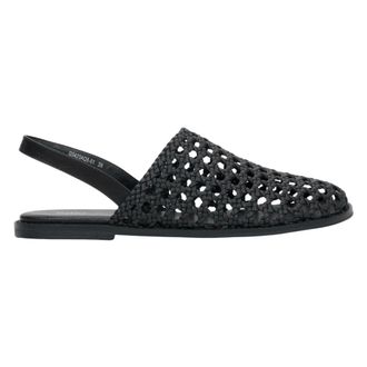 Estro & Luminara Flat Sandals, female, Black, Size: 7 US Openwork Sandals
