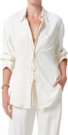 Citizens Of Humanity Kayla Shirt In Moonlight(Cream)