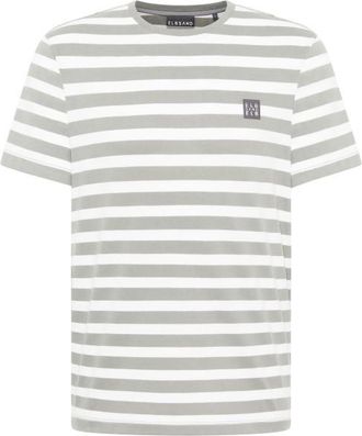 Elbsand Noe T-Shirt f&uuml;r Herren | grau/wei&szlig;