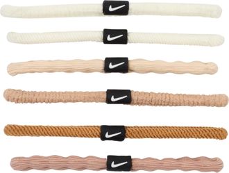 Nike Womens Flex Hair Ties (6 Pack) in Black | N1009194-091
