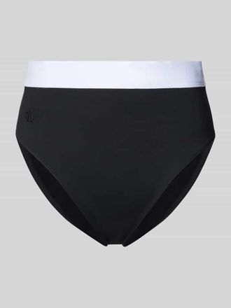 Lauren Ralph Lauren Bikini-Hose mit elastischem Bund in Black, Gr&ouml;&szlig;e XL