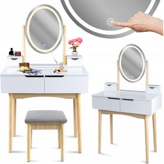 OEM Tocador De Cosm&eacute;tica Escandinavo Con Espejo Led