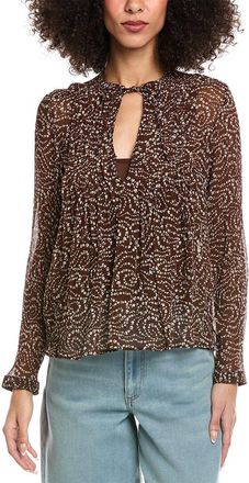 Rag & Bone Rag & Bone Amaris Silk-Blend Top