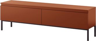 Selsey Selsey Bemmi - Mueble Tv 150 Cm, Efecto Ladrillo Con Patas Negras