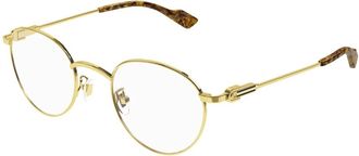 Gucci Stijlvolle Brillenmonturen - Heren - Brillen - Geel - 48 MM - Accessoires