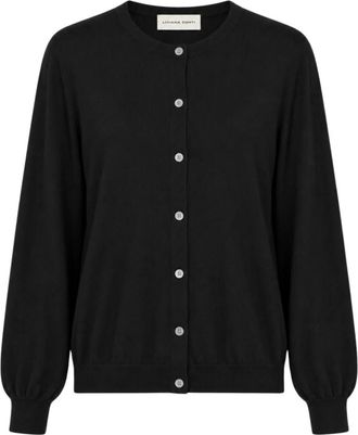 Liviana Conti Cardigan - Dames - Vesten - Zwart - M - Truien & Vesten