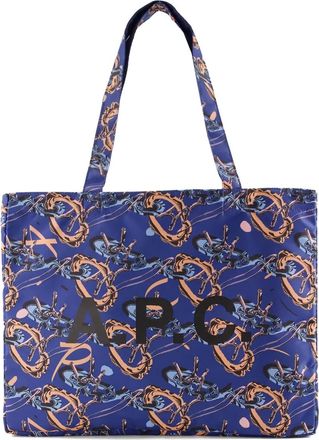 A.P.C. Borsa tote Diane - Blu