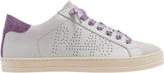 P448 John Orchid - Dames - Sneakers - Wit - 36 EU - Leer - Schoenen