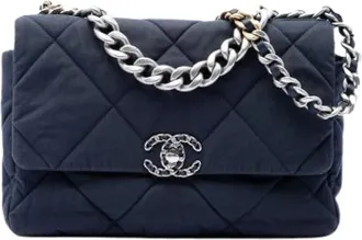 Chanel Pre-owned 19 Borsa a Spalla - - Pre-owned - Donna - Blu - ONE SIZE