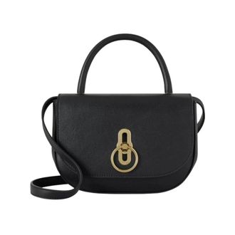Mulberry Small Amberley Top Handle - female - Mulberry - Handbags - Black - ONE SIZE - Bags