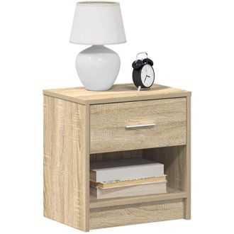 vidaXL Comodini 2 pz con Cassetto Rovere Sonoma 39x28x41 cm - Vidaxl