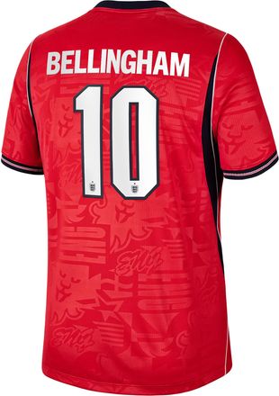 Nike Jude Bellingham England National Team 2026 Stadium Away Nike Mens Dri-FIT Soccer Jersey in Red | NN203947746-ENG