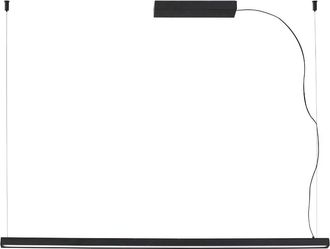 Faro Barcelona Faro Barcelona - Faro Vico L&aacute;mpara Colgante Negra Con Dosel De Superficie De 115 Cm