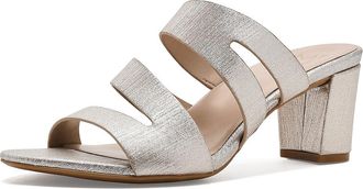 Naturalizer Beaming Womens Sandals Soft Silver : 6.5 M (B), Synthetic