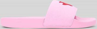 Tommy Hilfiger Badeschuhe mit Logo Detail aus Baumwolle in Rosa, Gr&ouml;&szlig;e 36