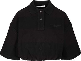 Alexander Wang Deconstructed Polo Shirt