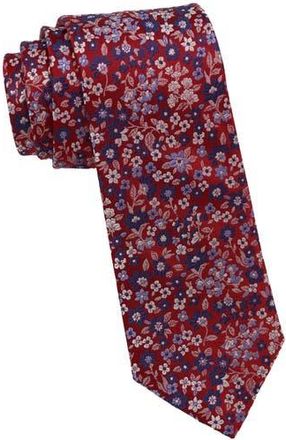 Ben Sherman Floral Woven Tie in Red at Nordstrom Rack