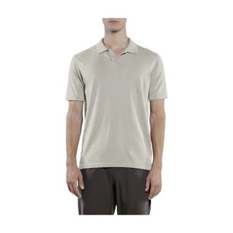 Duno Tops, Heren, Beige, M, Katoen, Cedric Gebreide Polo