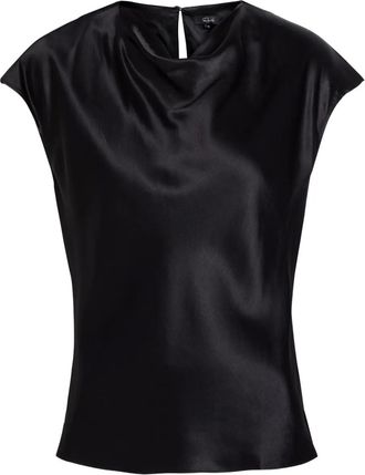 Rails draped top - Black
