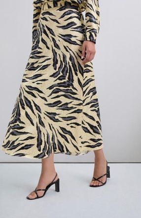 Scalpers Duojac Skirt in Animalprint at Nordstrom, Size X-Large Eu