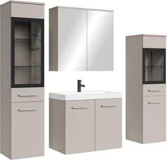 Badplaats Badplaats Conjunto De Muebles De Ba&ntilde;o Mirano 60 X 35 Cm - Beige