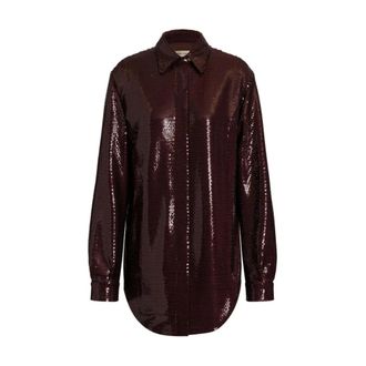 Alberta Ferretti Mujer, Blusas y Camisas, Marr&oacute;n, Talla: S