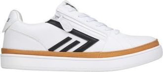 Billy Footwear Classic Low Double Zip Sneaker in White/black at Nordstrom, Size 11.5