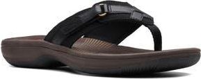 Clarks Breeze Sea Thong Sandal in Black/Combi at Nordstrom Rack, Size 10
