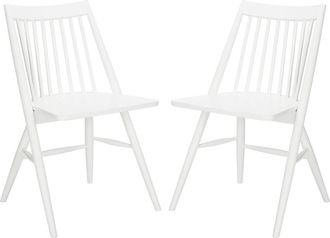 Safavieh Set Of 2 Wren Spindle Dining Chairs