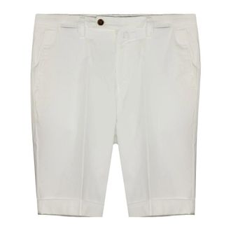 BRIGLIA 1949 Casual Shorts, male, White, Size: 2XL Bermuda Shorts