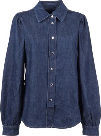 7 For All Mankind Halona Puff Sleeve Shirt