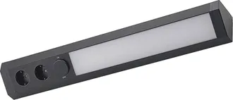 Arcchio L&aacute;mparas Bajo Armario ovano En Negro De Aluminio - Arcchio