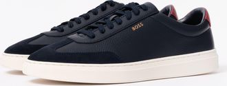 Boss Orange by Hugo Boss Casual Mens Trainers in Navy Leather - Size UK 11