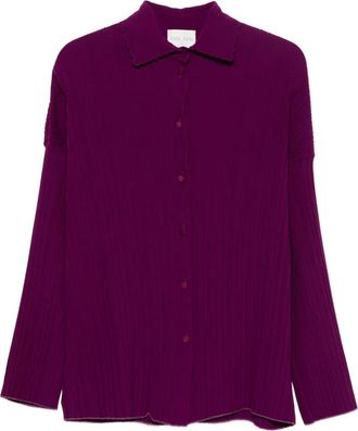Forte_Forte Camicia a coste - Viola