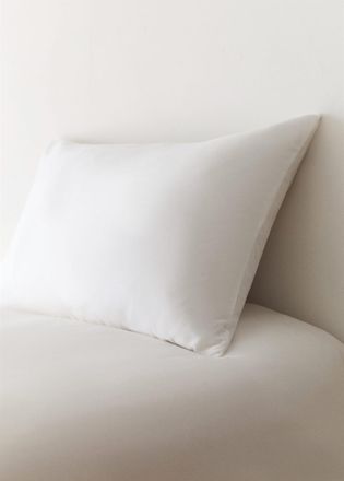 Mango Federa percalle di cotone piqu&eacute; 50x75 cm bianco - Home - 50x75cm - MANGO HOME