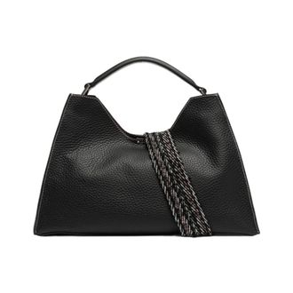 Gianni Chiarini Dames, Tassen, Zwart, Maat: ONE Size Leer