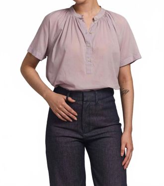 M.Patmos Perry Button Down Shirt In Lavender