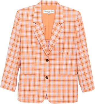 Dior Giacca monopetto 2002 - Arancione