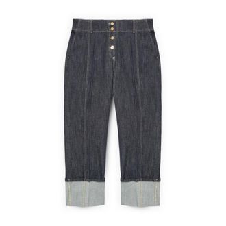 Fiorella Rubino Donna, Jeans, Blu, 5Xl, new