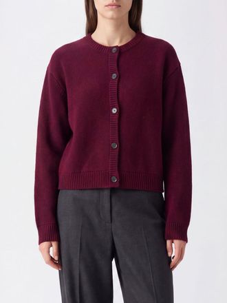 Lisa Yang Cardigan girocollo in puro cashmere con chiusura a bottoni