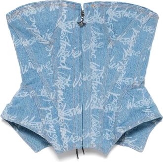 Vivienne Westwood Mujer, Camisetas, Azul, Talla: S