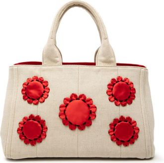 Prada Pre-owned Prada Canvas Canapa Mistolino Tote Ladies RKIDPI2GIG3O31R4