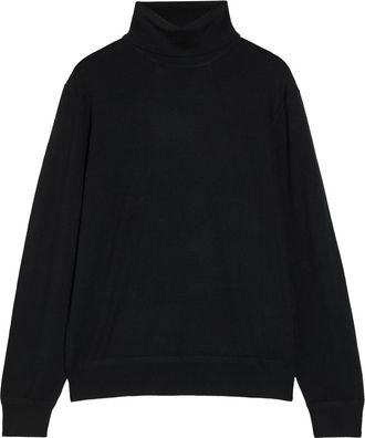 Tom Ford Roll-neck Fine-knit Wool Jumper - Black - 46 (IT46 / S)