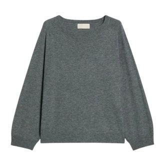 iBlues Dames, Truien, Grijs, Maat: XL Wol